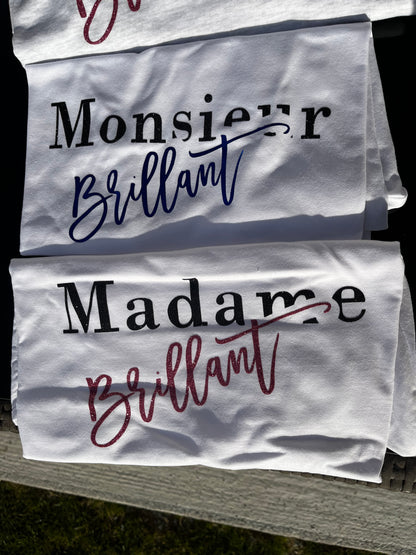 T-shirt Monsieur / Madame